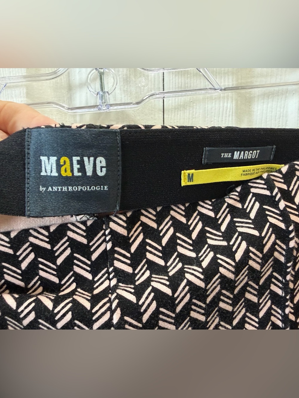 Anthropologie Maeve Margot Kick-Flare Cropped Pants M - Picture 3 of 7